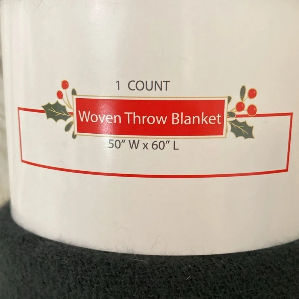Target BP Christmas Woven Throw Blanket